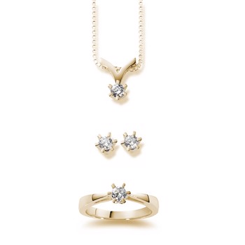 Köp Diamond Star model DSR004-14G-DSØ008-14G-DSV004-14G her på din klockorn och smycken shop